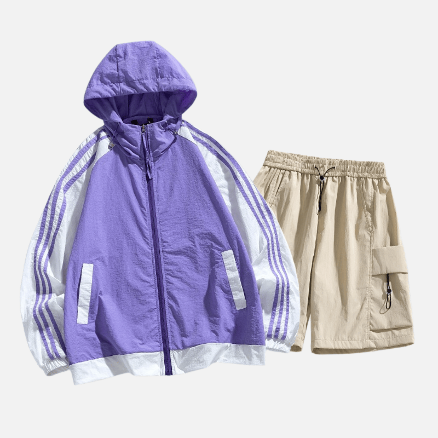 Hot Summer Jacket & Shorts Set