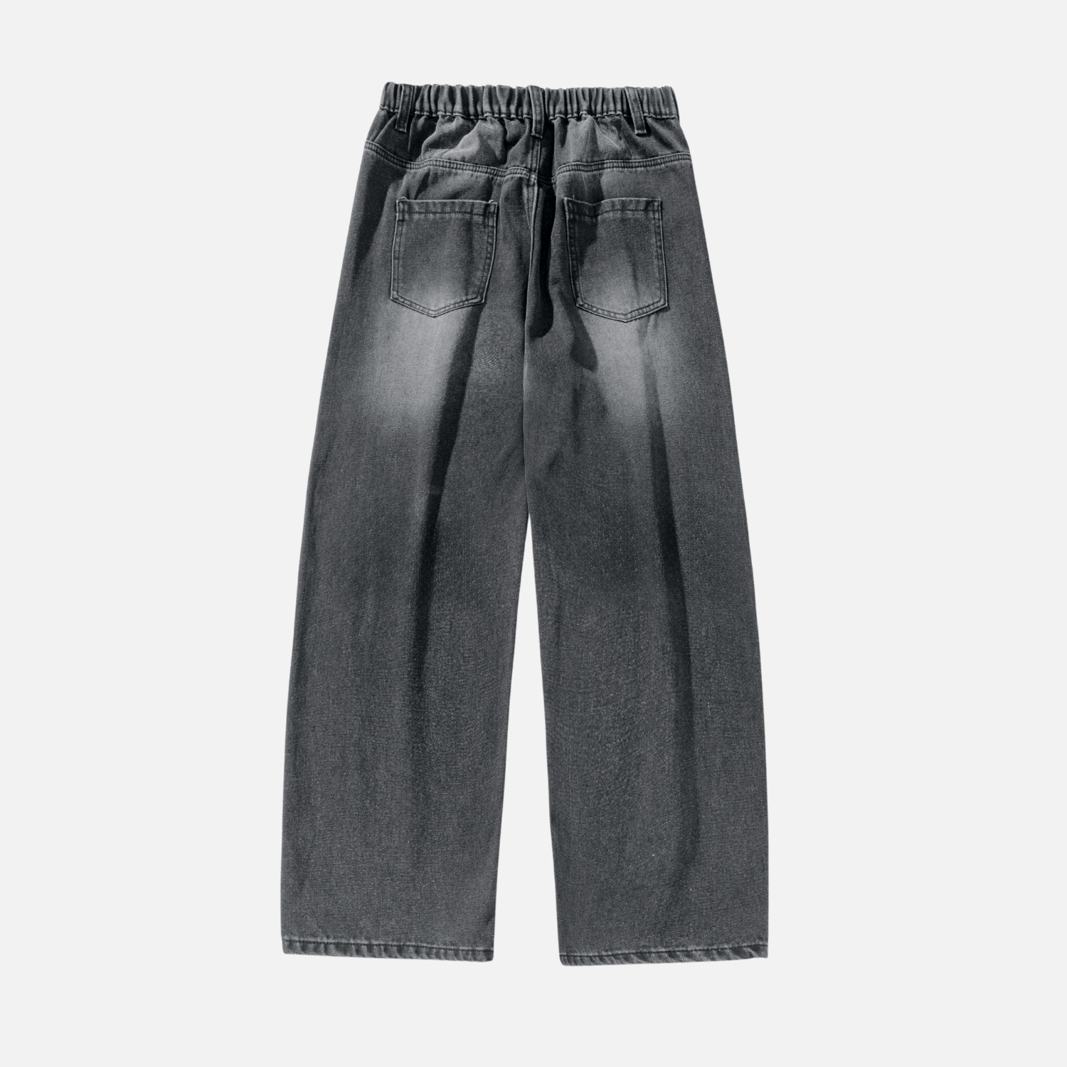 Vintage Washed Panel Jeans