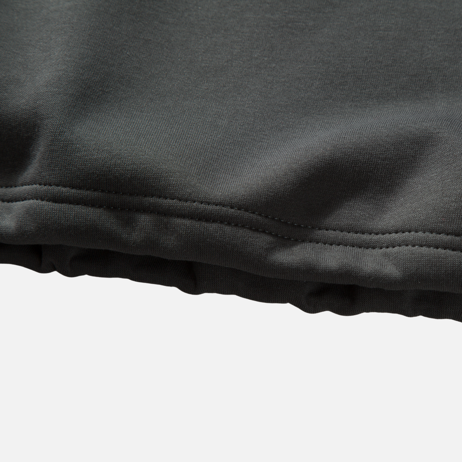 Solid Half-Zip Drawstring Hoodie