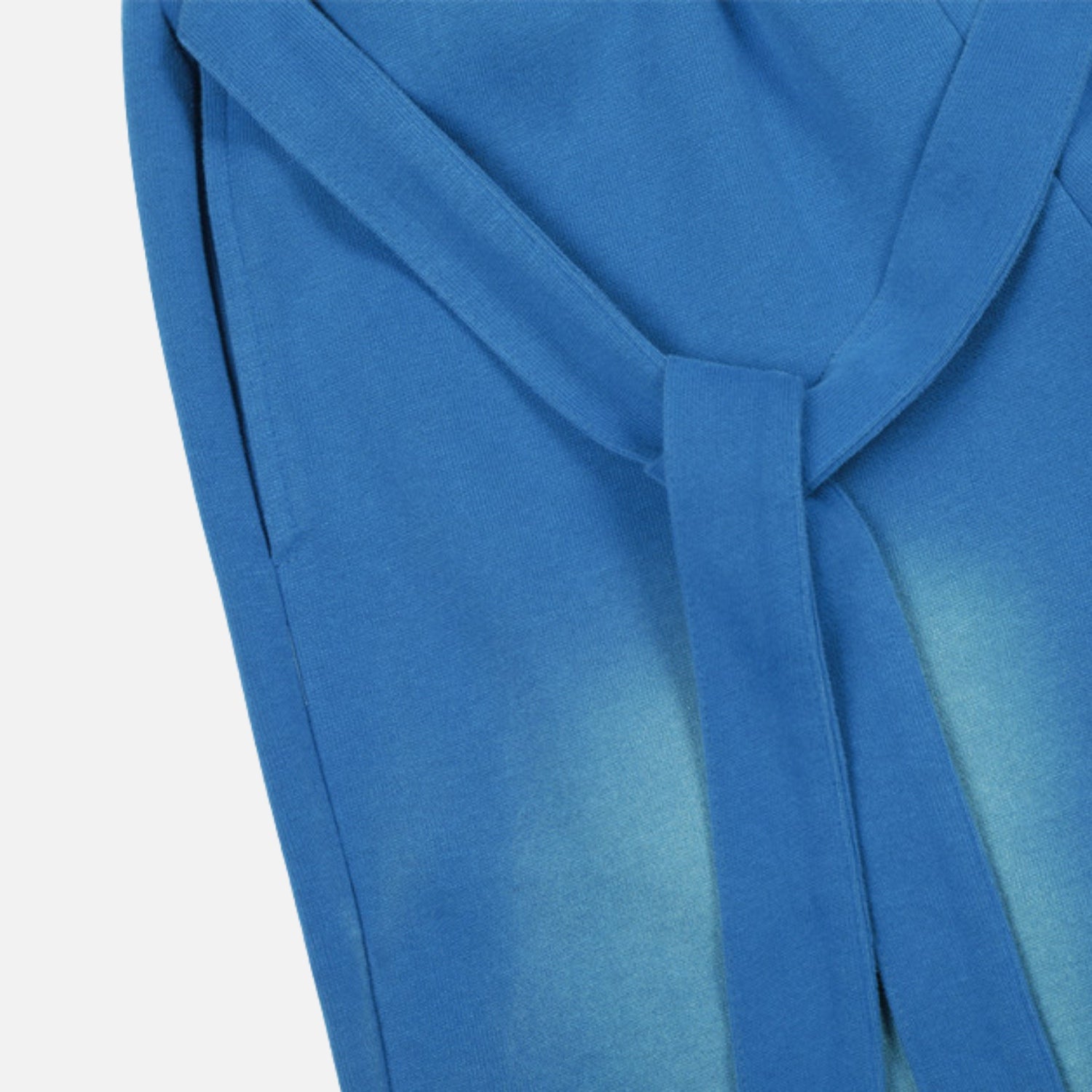 Drawstring Colorblock Spray Pants