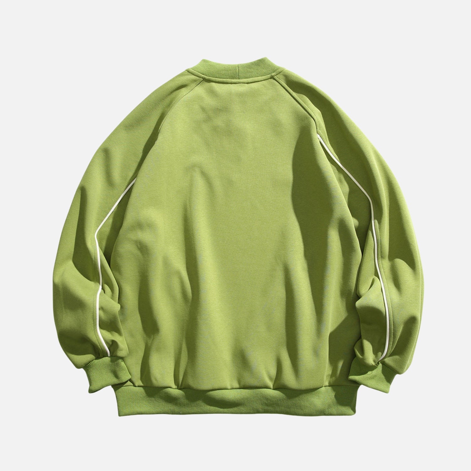 Japanese Colorblock Crewneck Sweatshirt