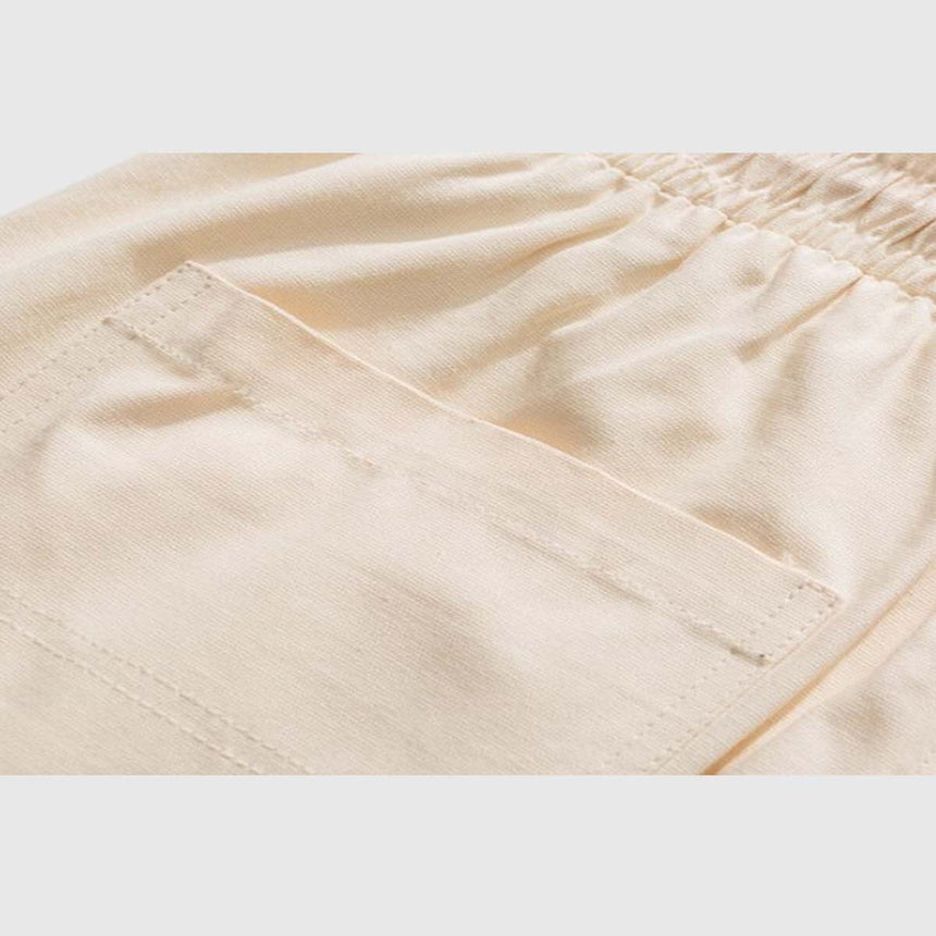 Sommershorts aus Baumwolle mit Grafik