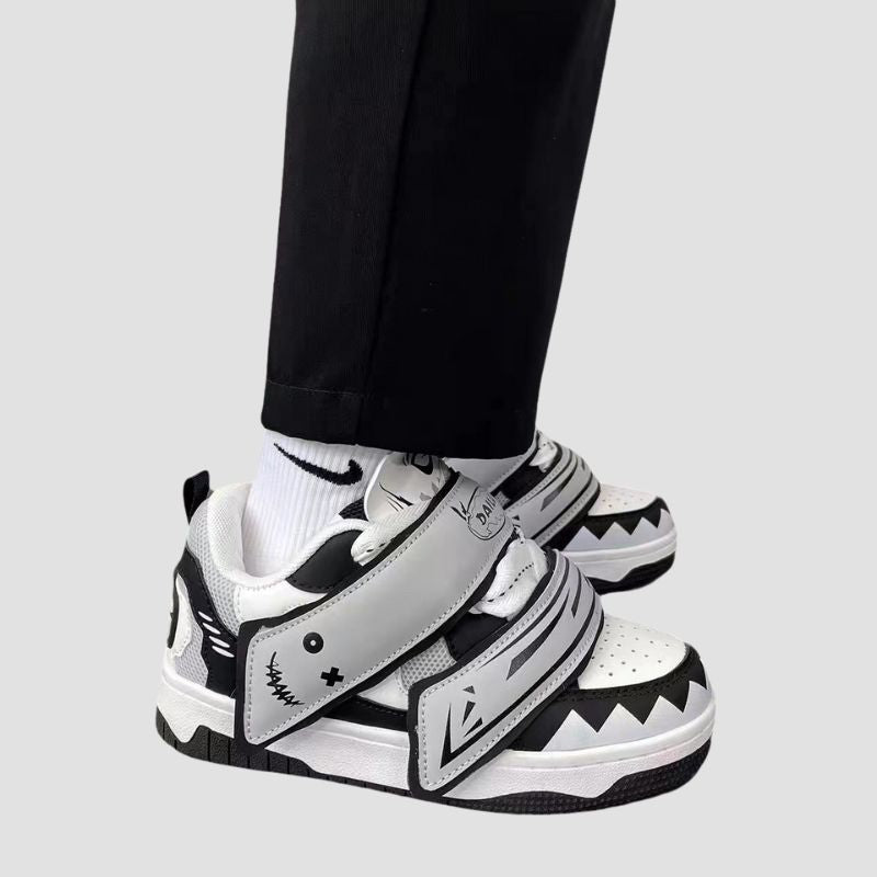 Ghost Face Sneakers mit dicker Sohle