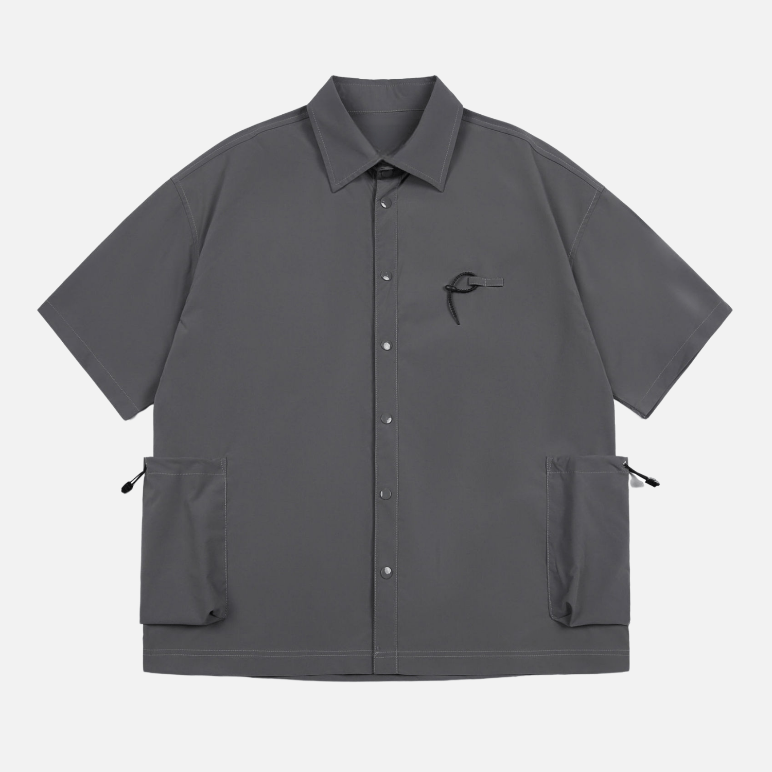 Streetwear Utility Pocket Shirt