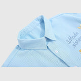 Floral Embroidered Summer Shirt