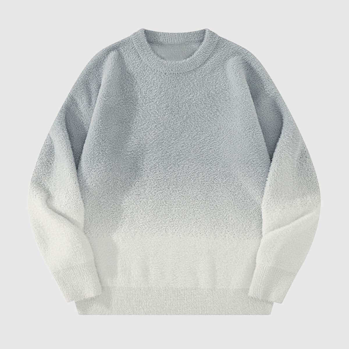 Strickpullover mit Farbverlauf