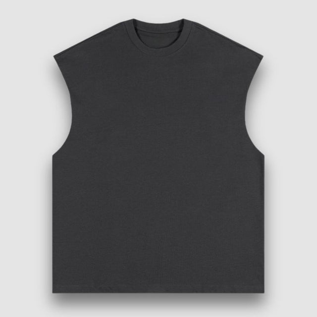 Simple Solid Color Vest
