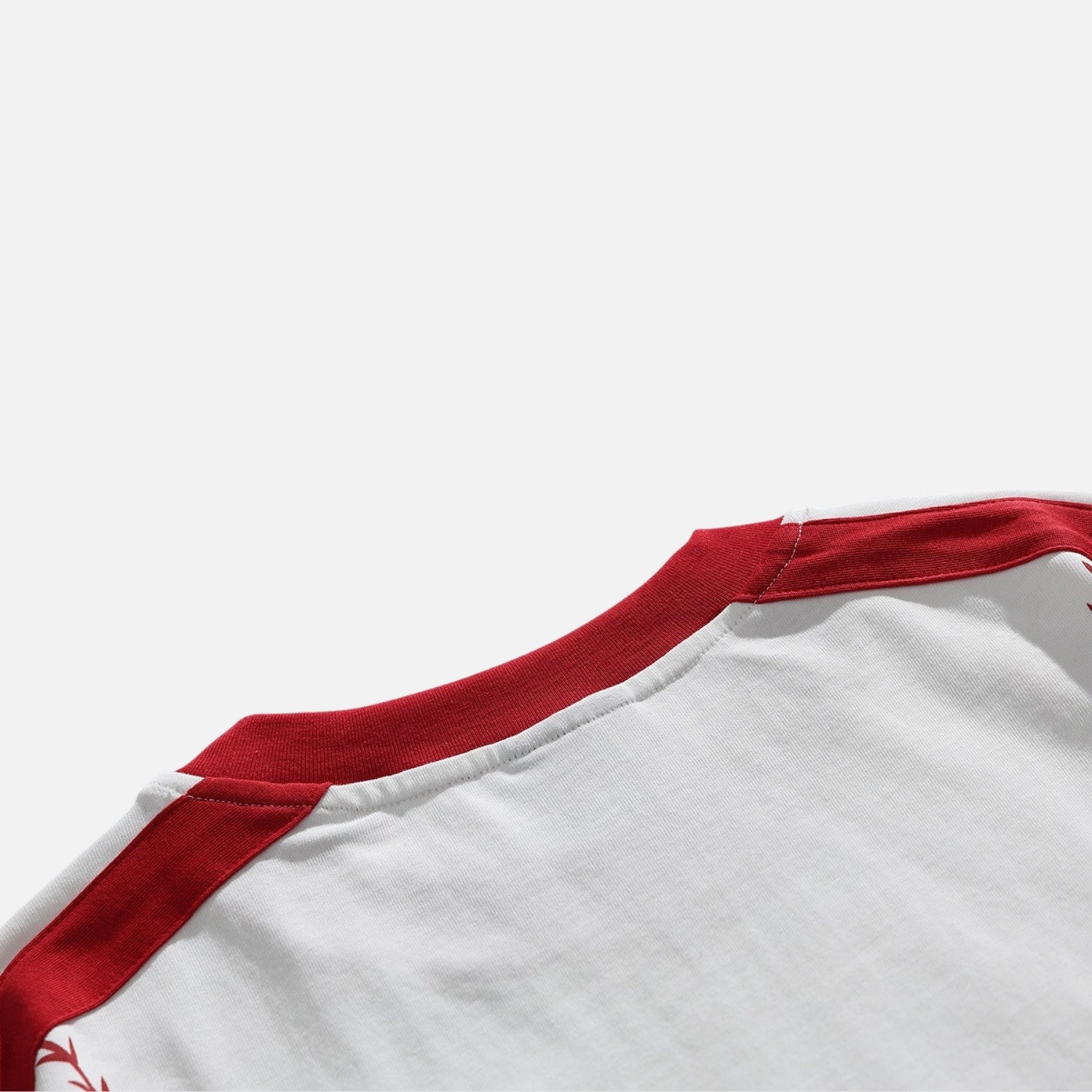 T-shirt in cotone "Baseball" a blocchi di colore