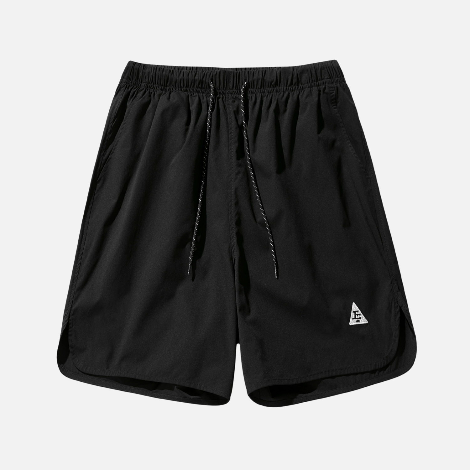 Curved Hem Pocket Shorts
