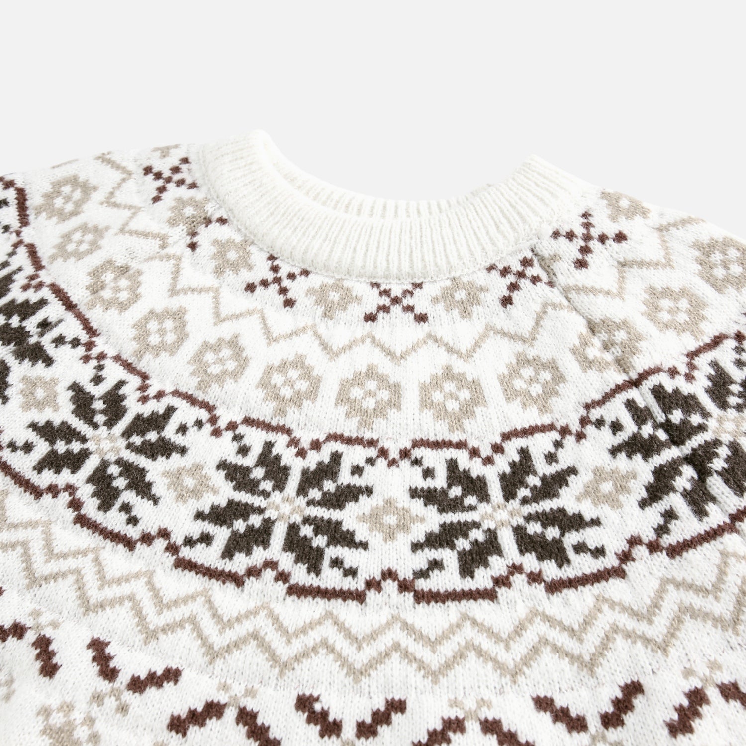 Fair Isle Knit Sweater