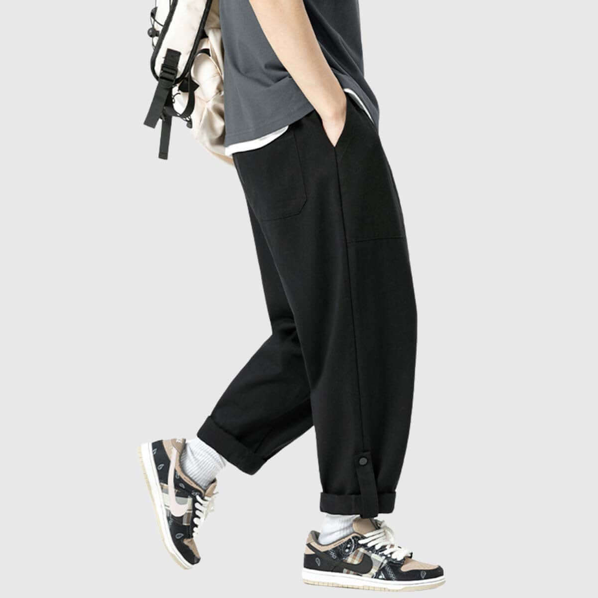 Pantalones cargo ajustables