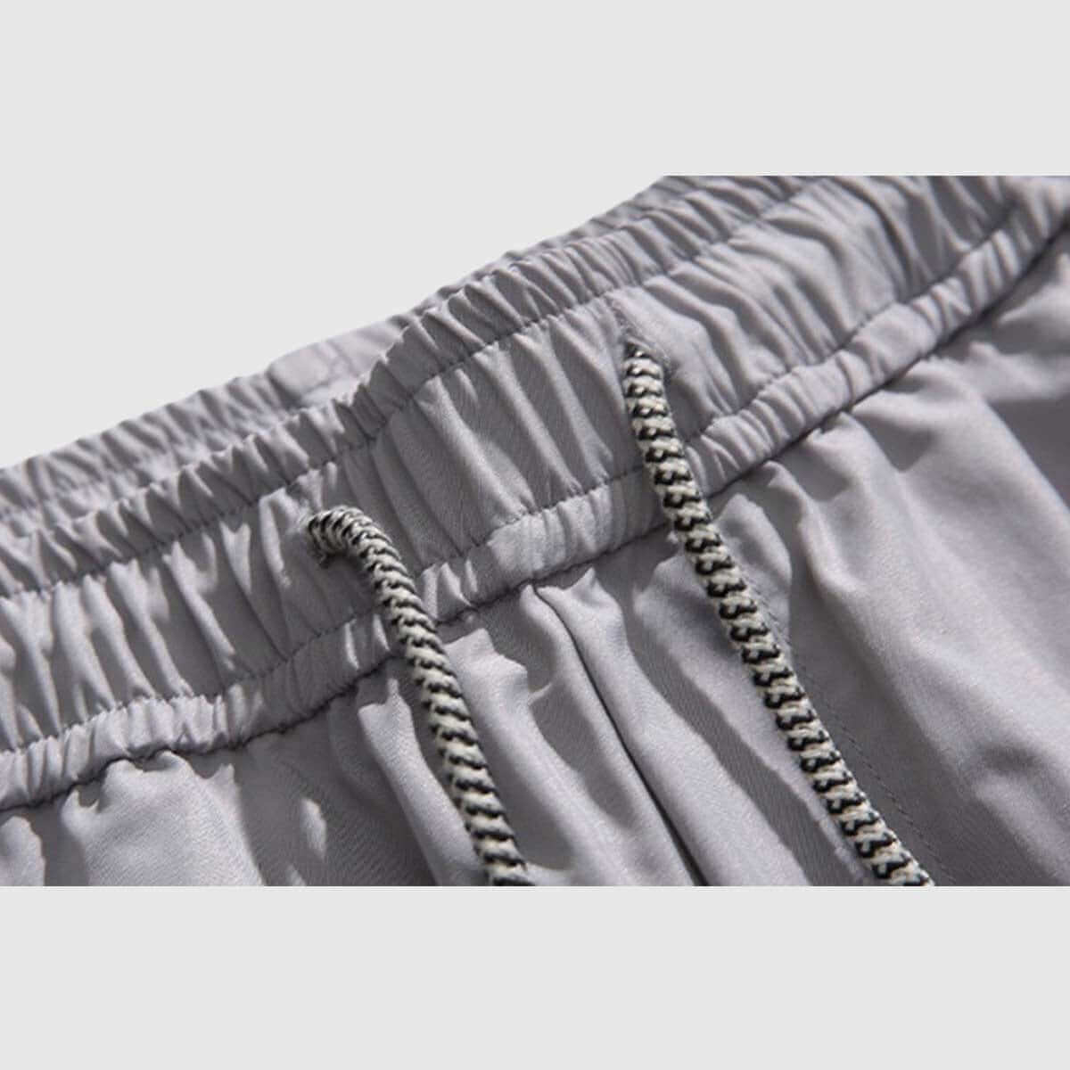 Pantalones deportivos casuales con bloques de color para unisex