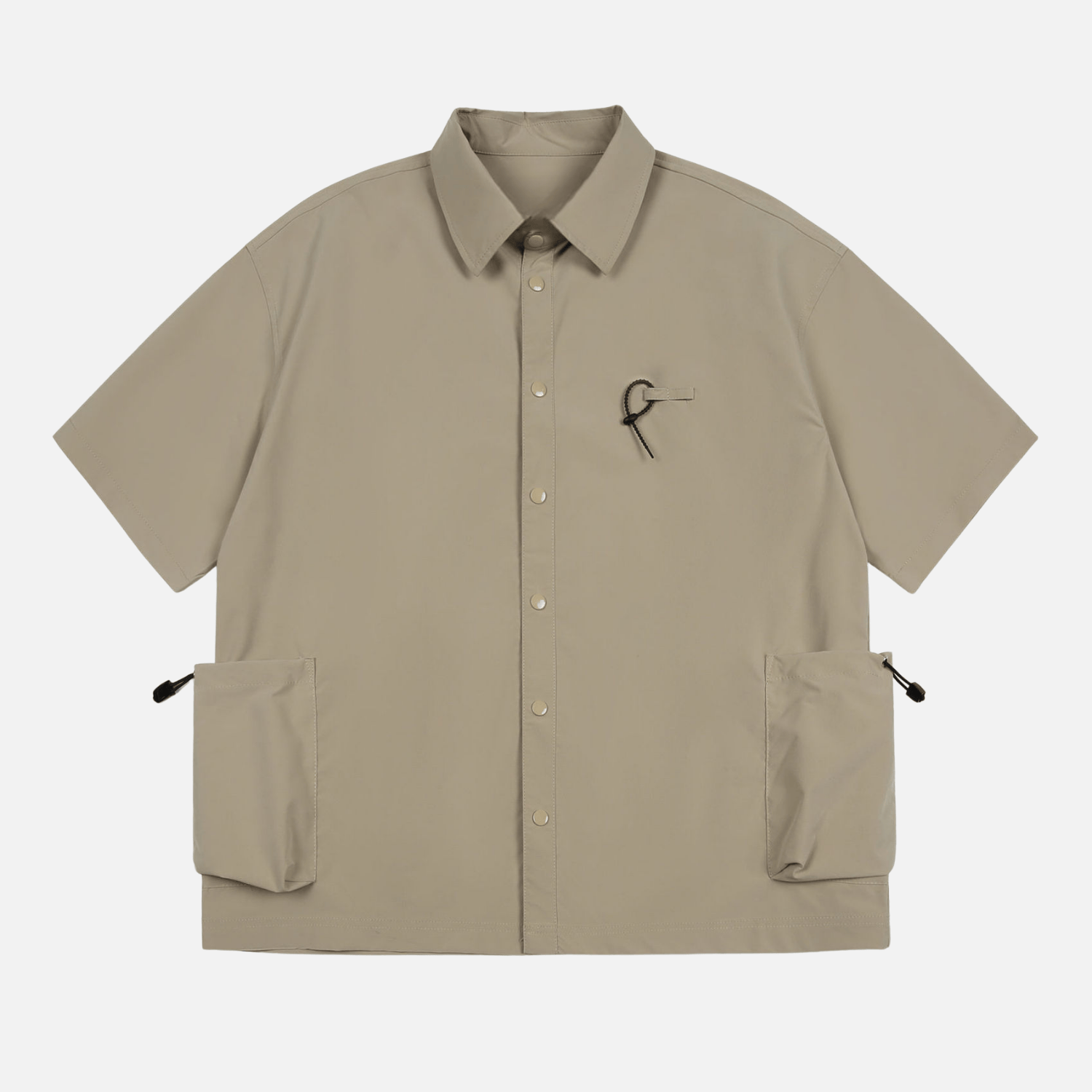 Streetwear Utility Pocket Shirt