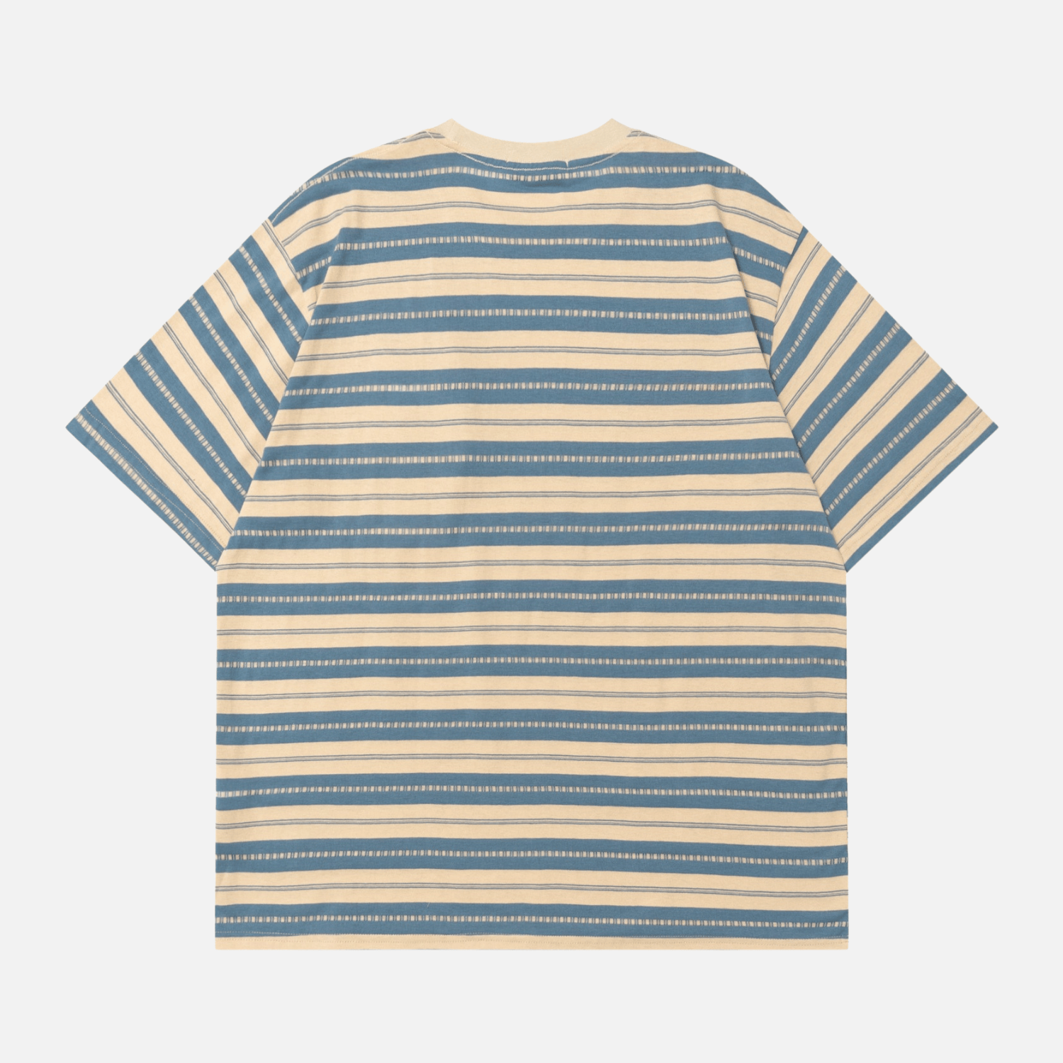 Unique Striped Graphic Tee