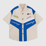 Camisa de retazos de carreras