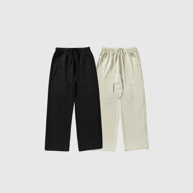 Pantalones casuales de seda de hielo