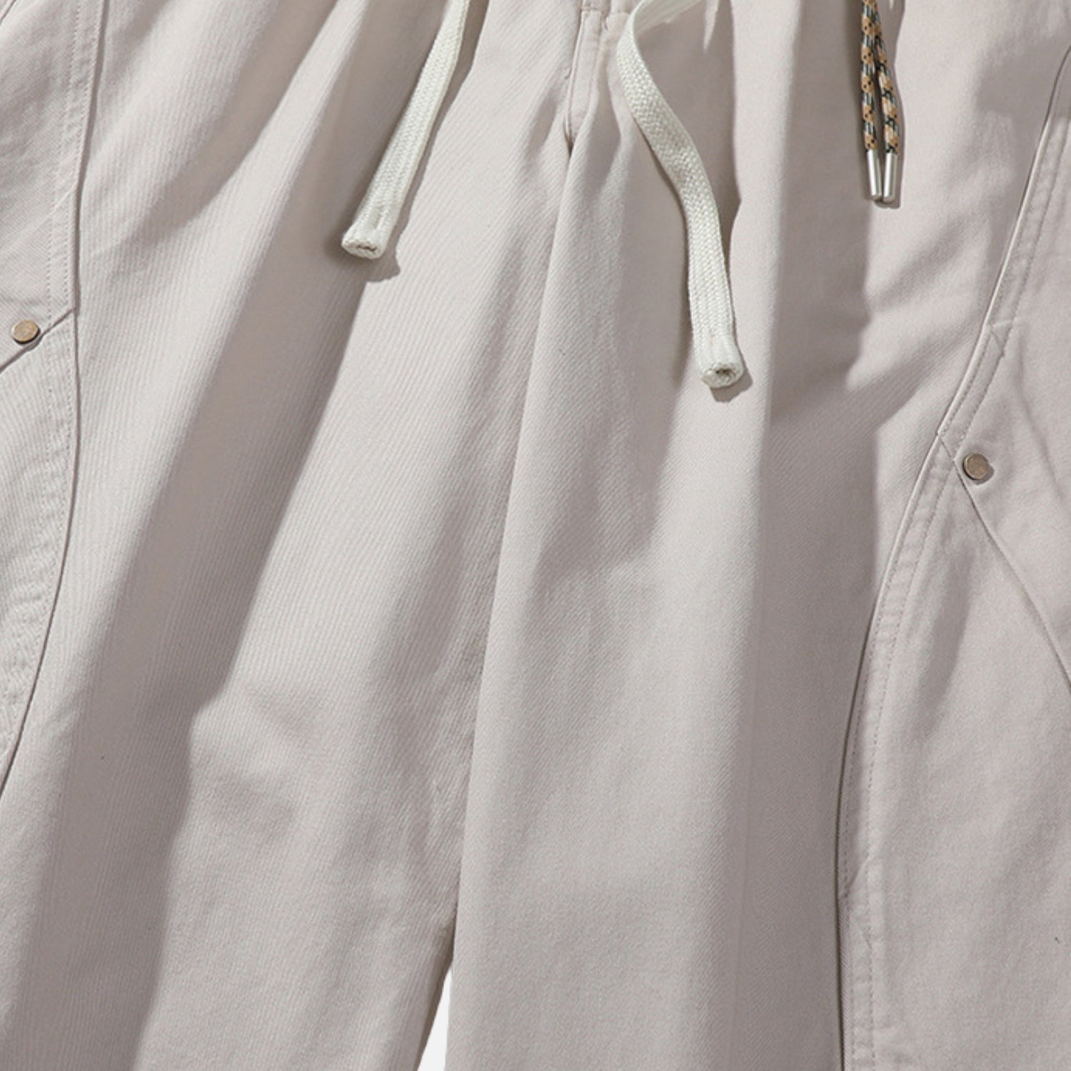 Stitched Casual Cargo Pants