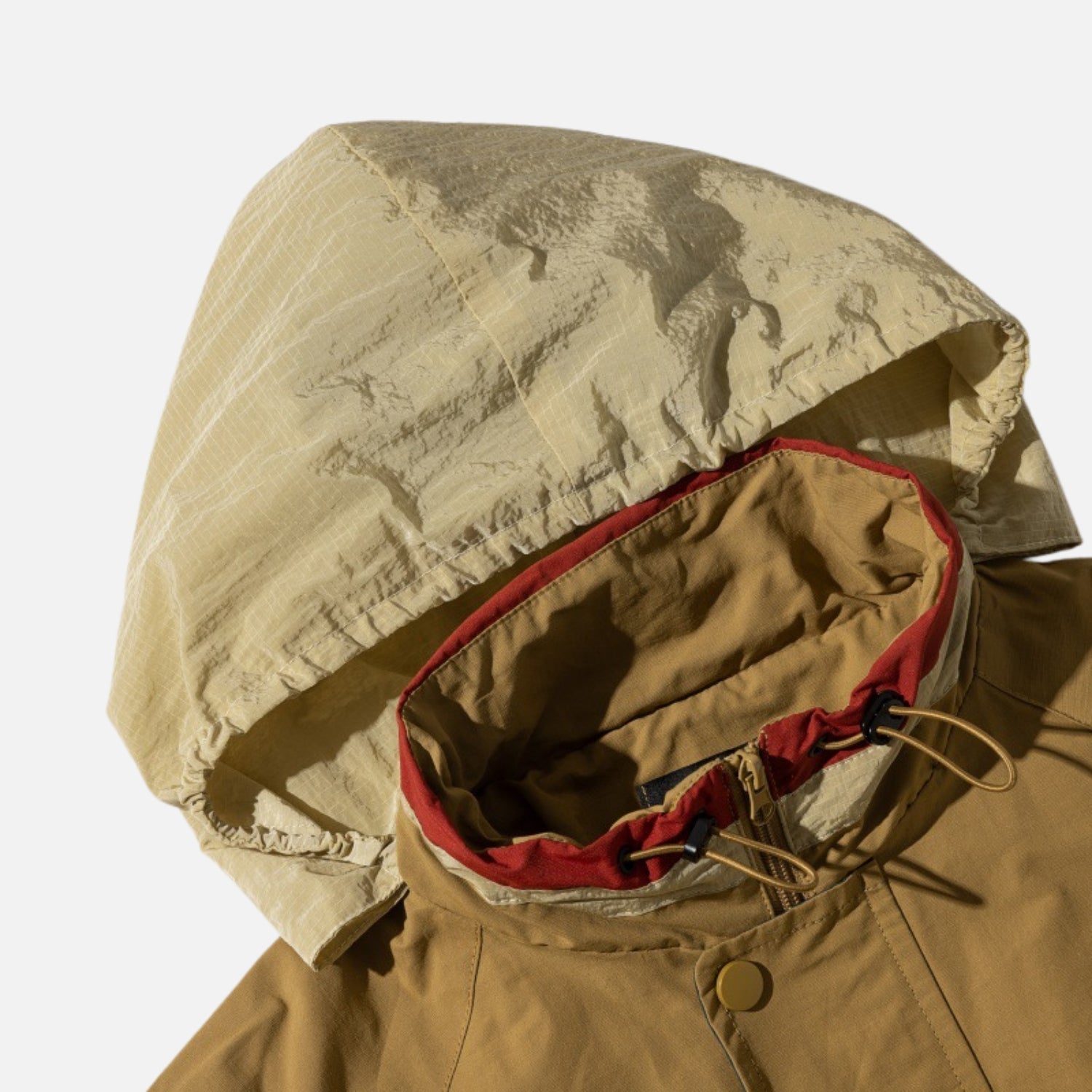 Retro Packable Hooded Jacket