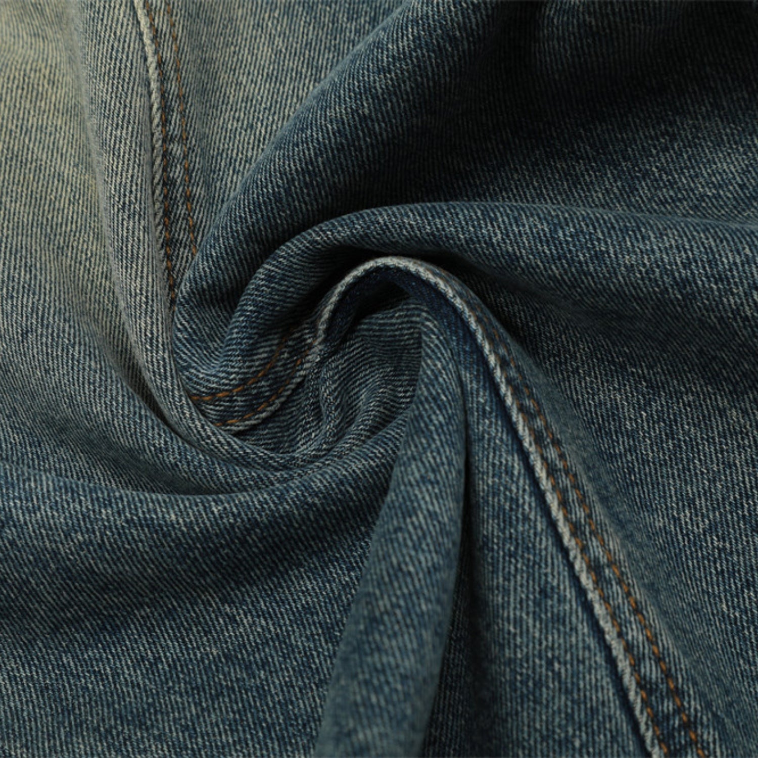 Washed Blade Baggy Jeans