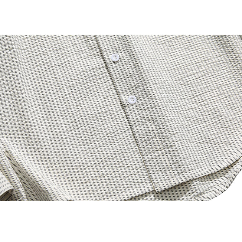 Camisas vintage de rayas en contraste