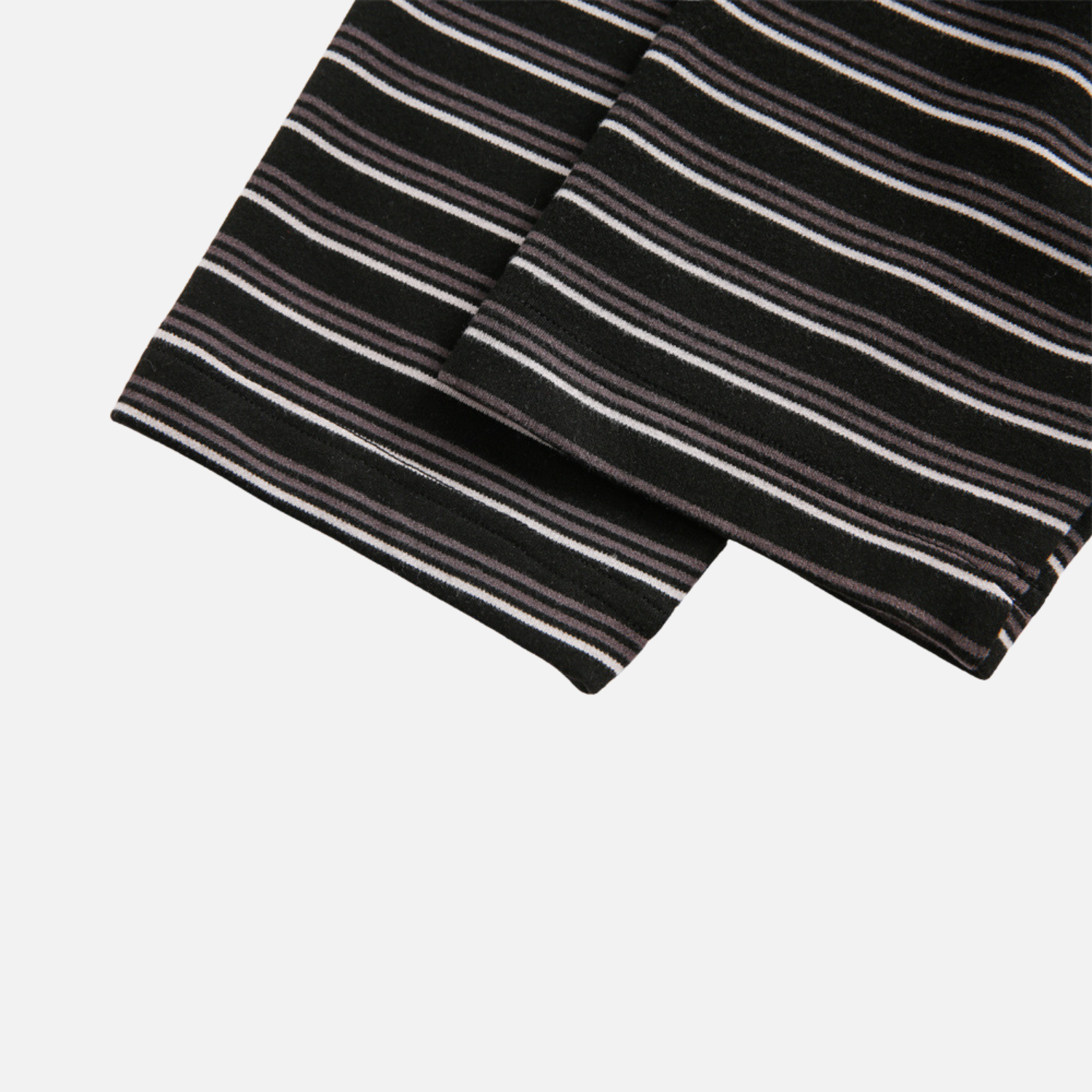 Striped Crewneck Long Sleeve Tee
