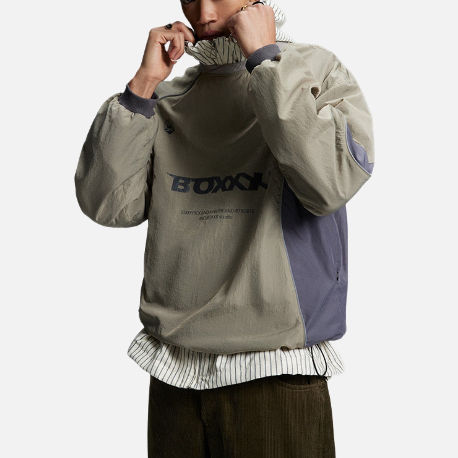 Outdoor Color Contrast Racing Tee