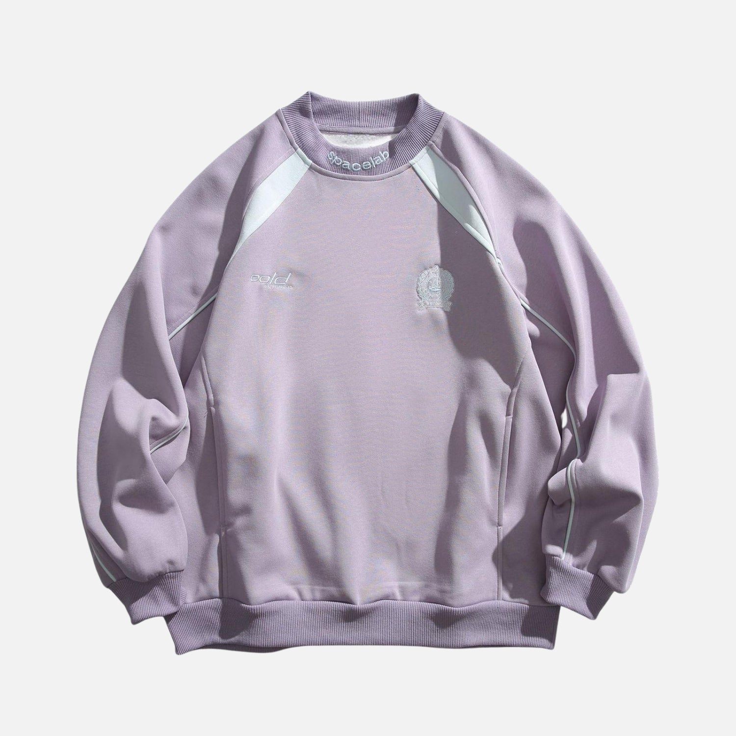 Japanese Colorblock Crewneck Sweatshirt