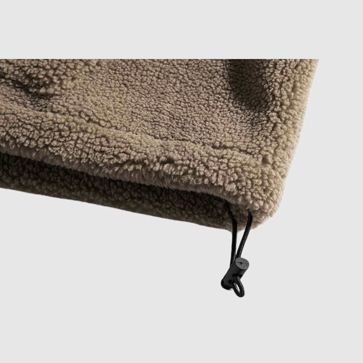 Abrigo de felpa de peluche