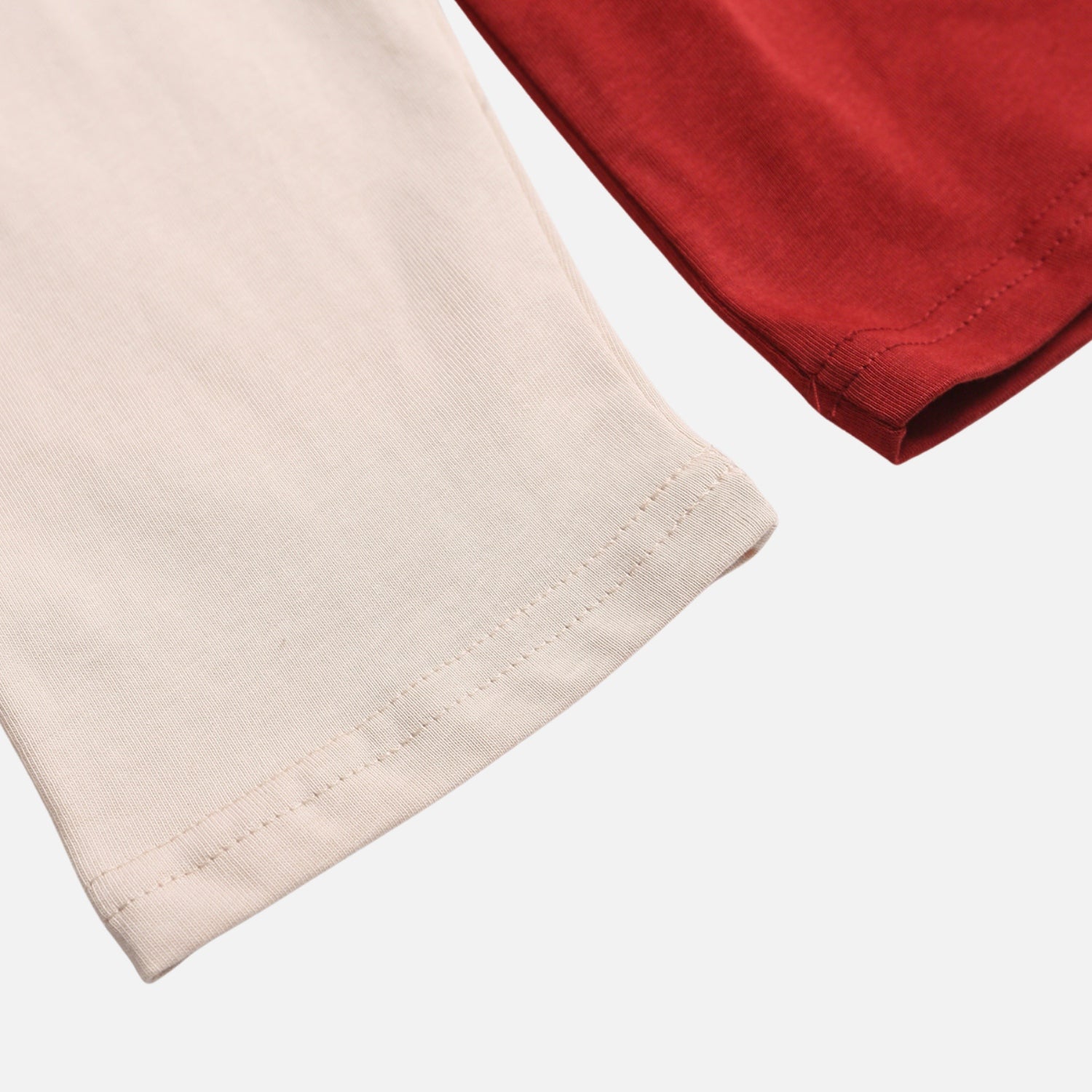 Colorblock Varsity Layered Sweatshirt