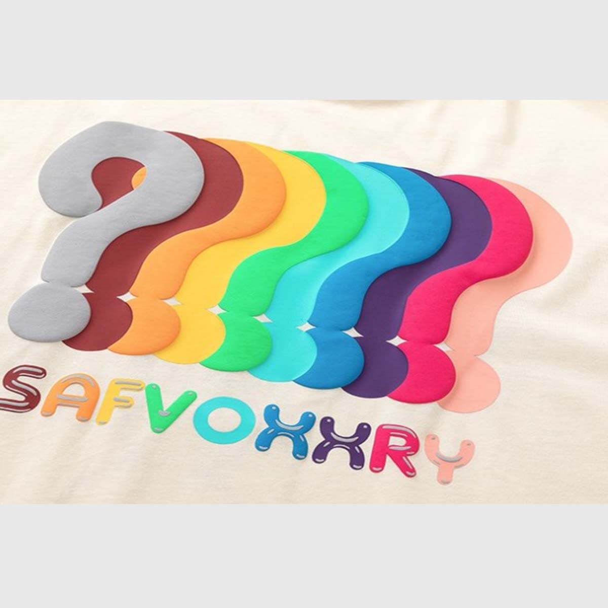 Colorful Question Tee