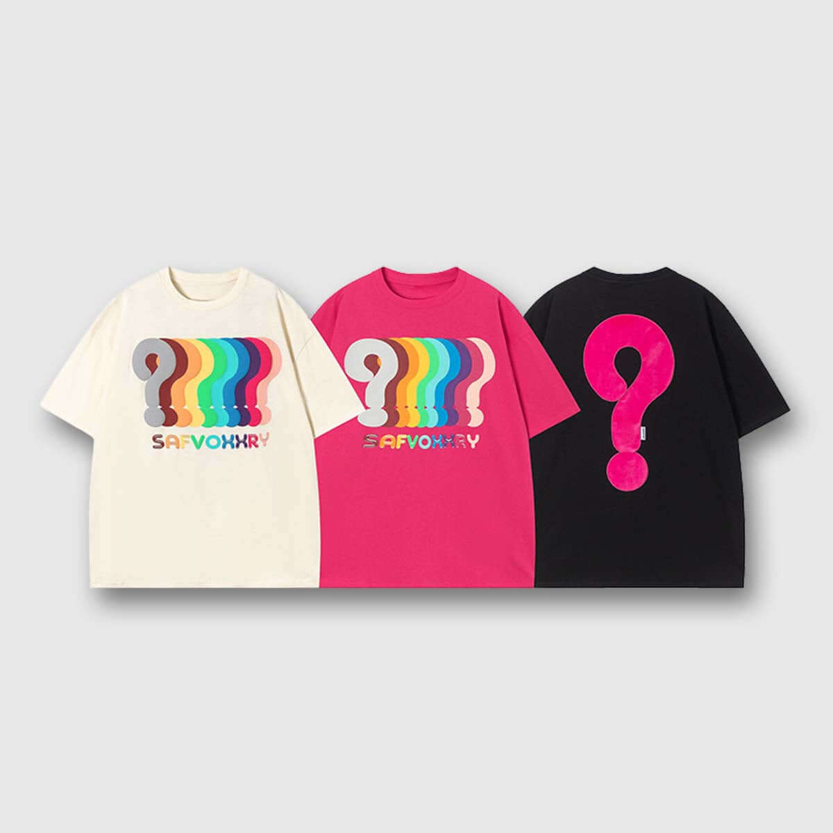 Colorful Question Tee