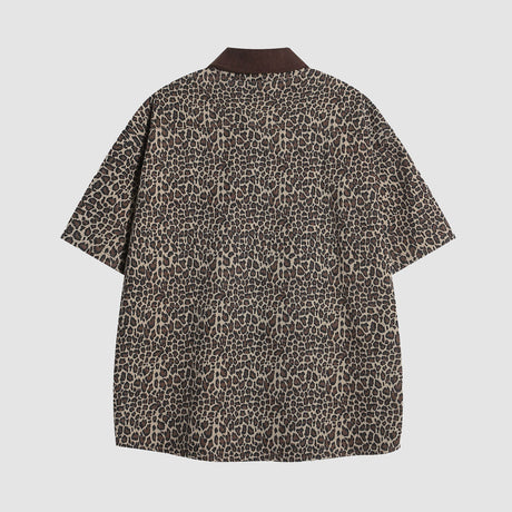 Camisas vintage de leopardo