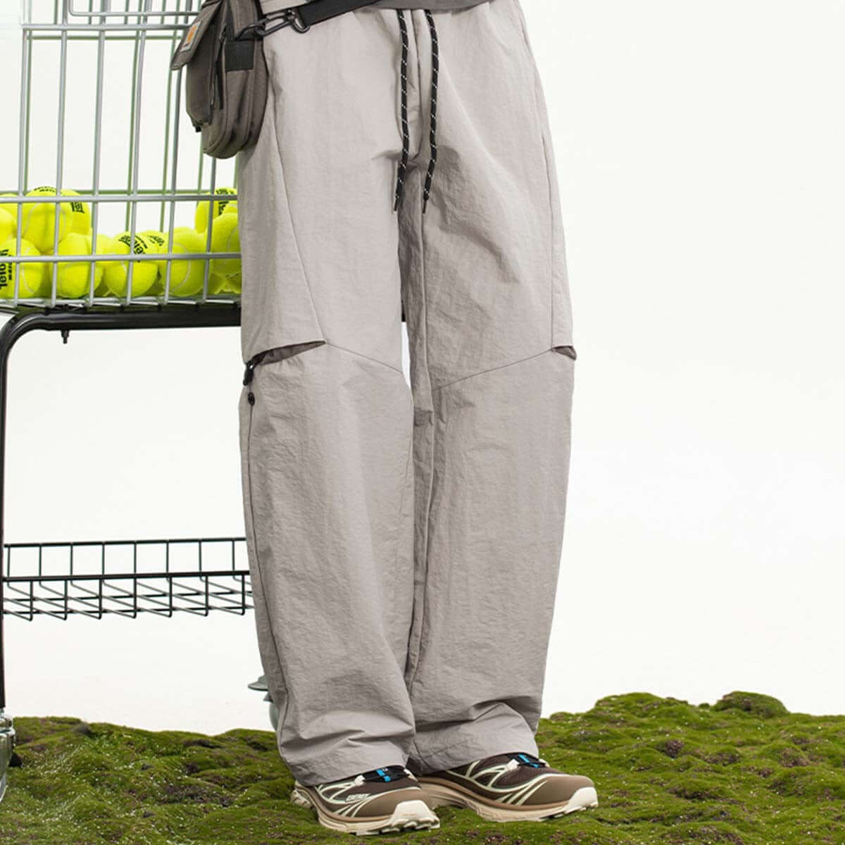 Pantalones cargo ajustables