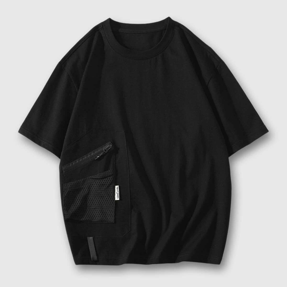 Creative Pocket Casual Tee