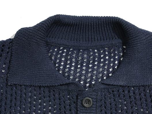 Retro Cat Knit Polo