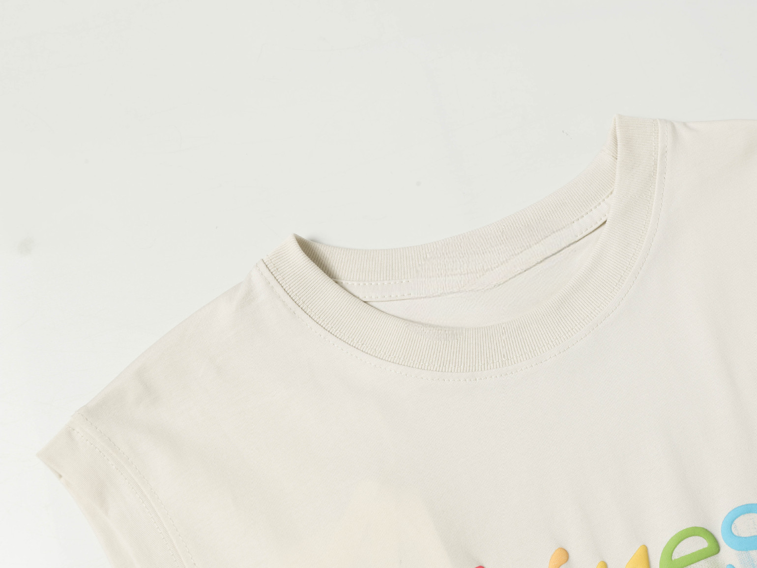 Vintage Colorful Letter Tank