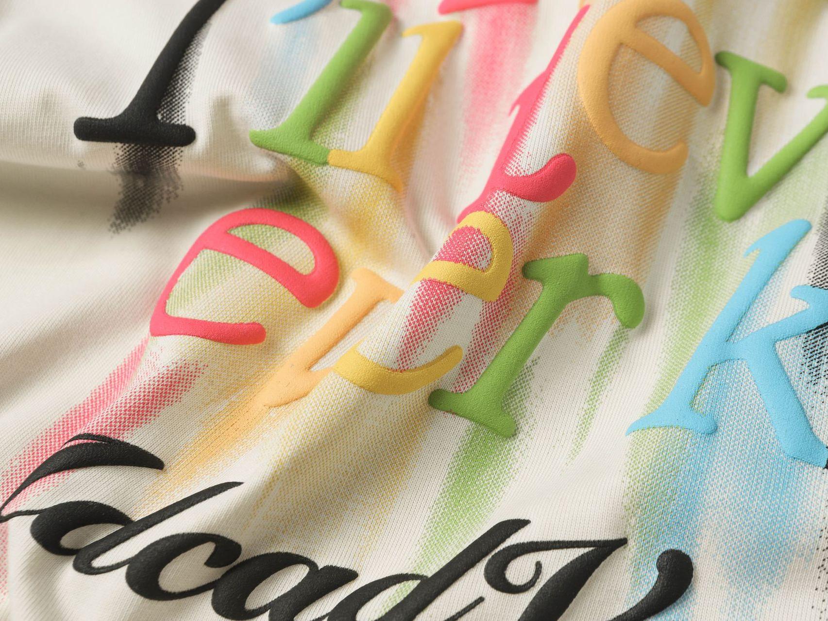 Vintage Colorful Letter Tank