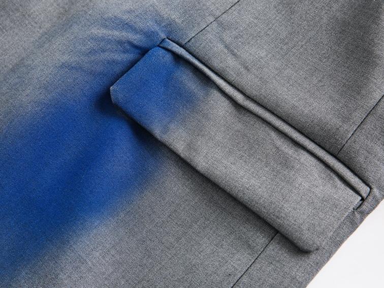 Graffiti-Inspired Vintage Blazer