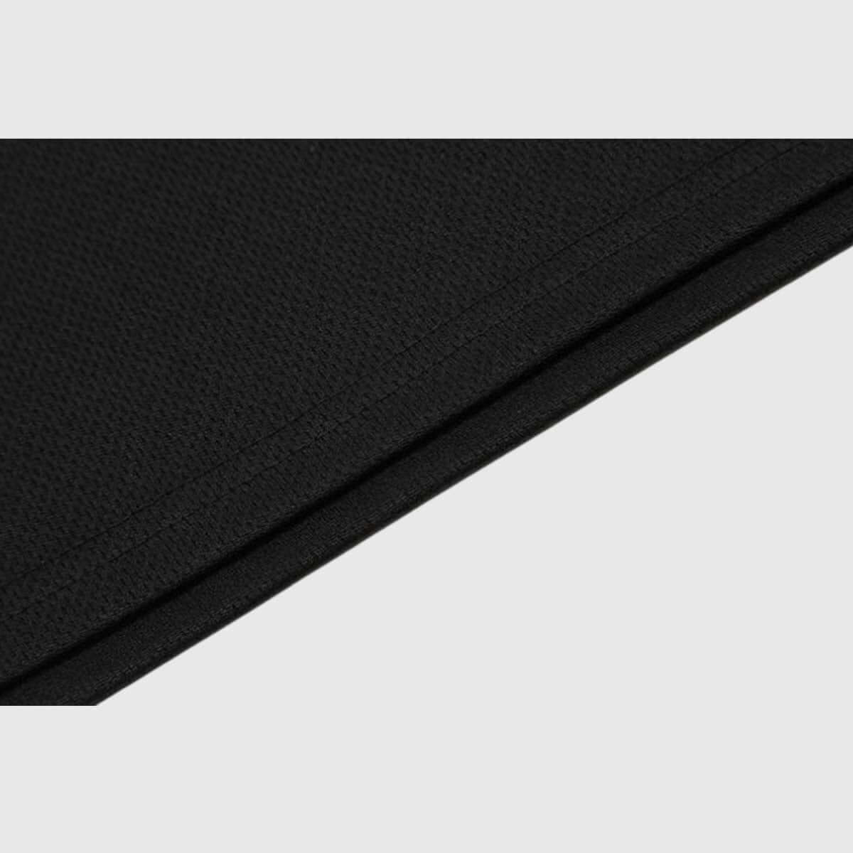 Detail view -5  of the unisex's number V-neck jersey in black