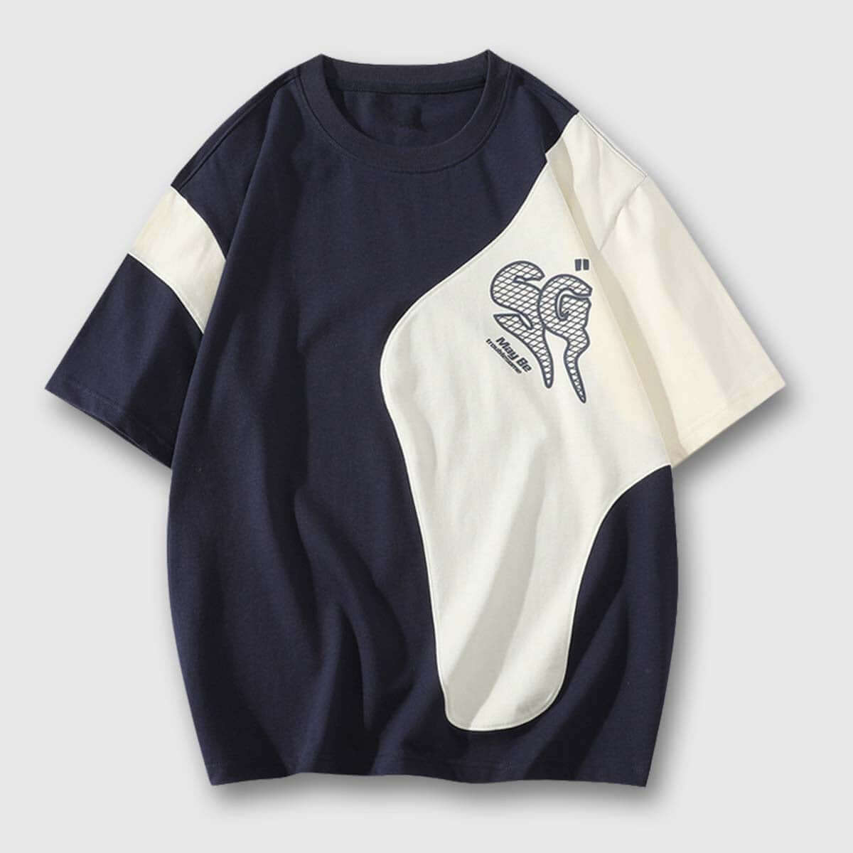 Camiseta de bloque de verano