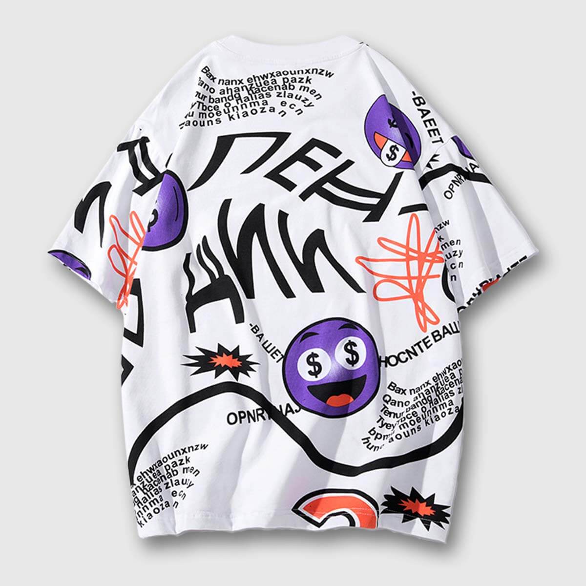 Camiseta de grafiti urbano