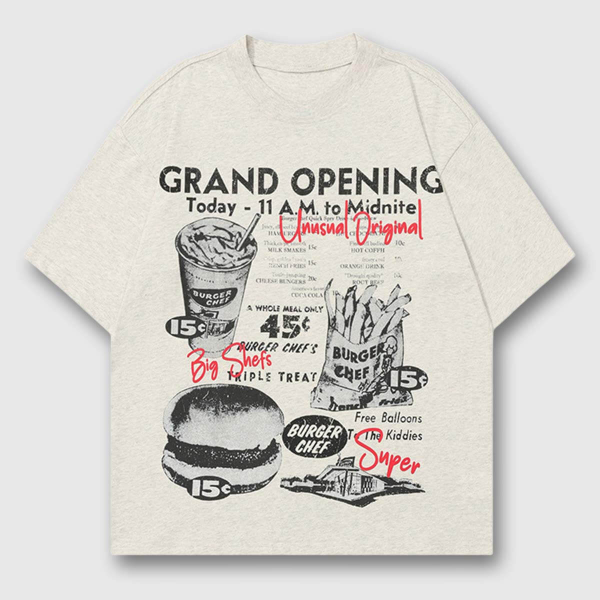 Camiseta gráfica vintage