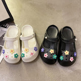 Süßer bunter Blumen-Garten-Clog