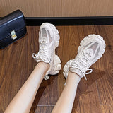 Atmungsaktive, leichte Turnschuhe aus Mesh-Patchwork
