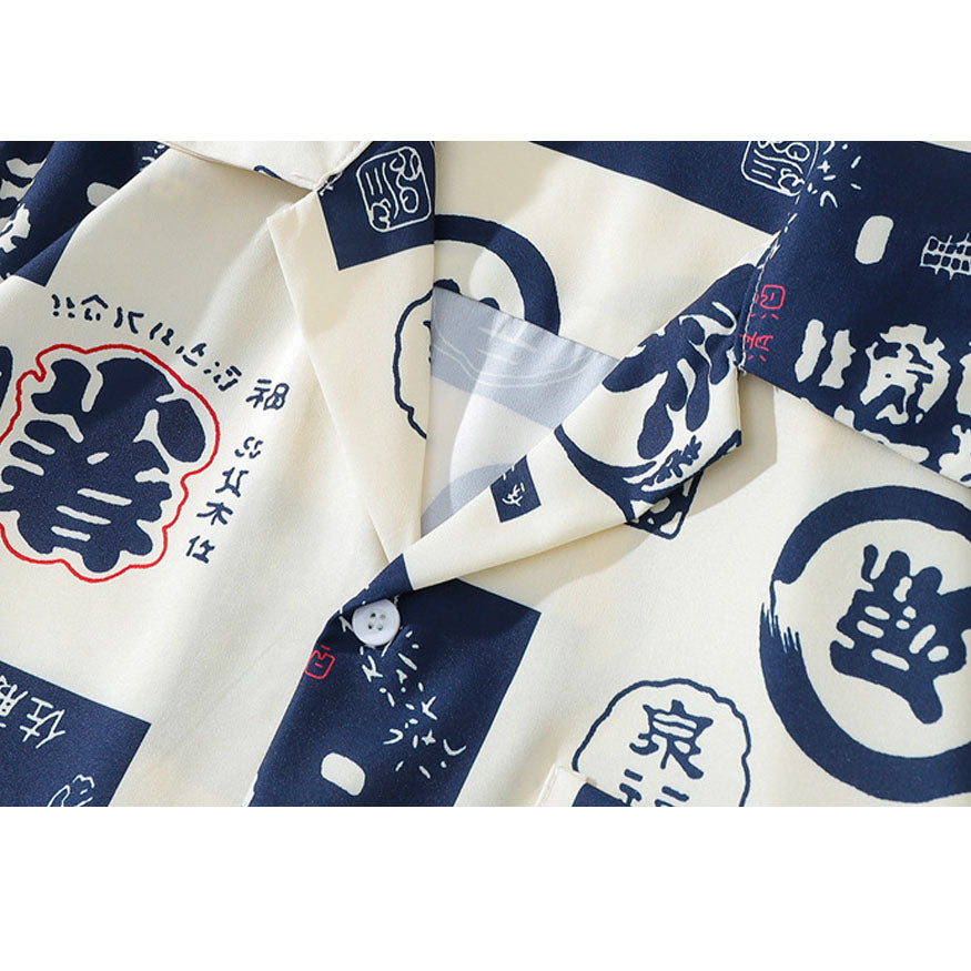 Camisas estampadas vintage