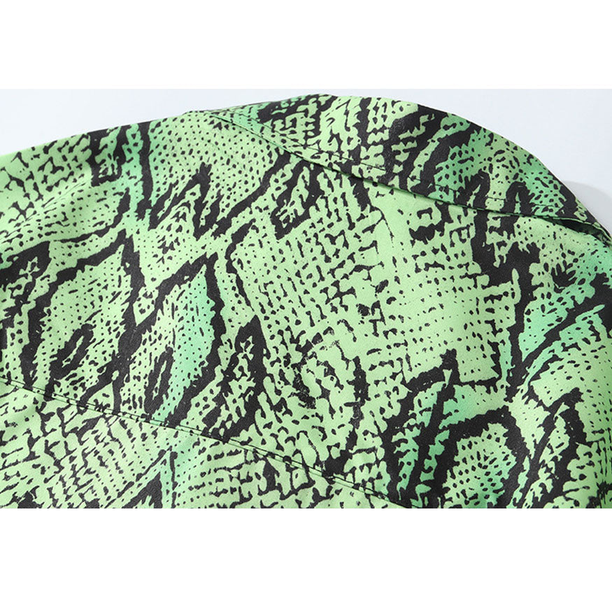 Hemden mit Schlangenmusterdruck