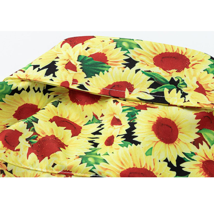 Vintage Sonnenblumen Sommershirt
