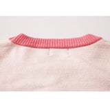 Kurzer Pullover aus Jacquard mit Pentagramm