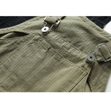 Multi-Pocket Bib Overalls