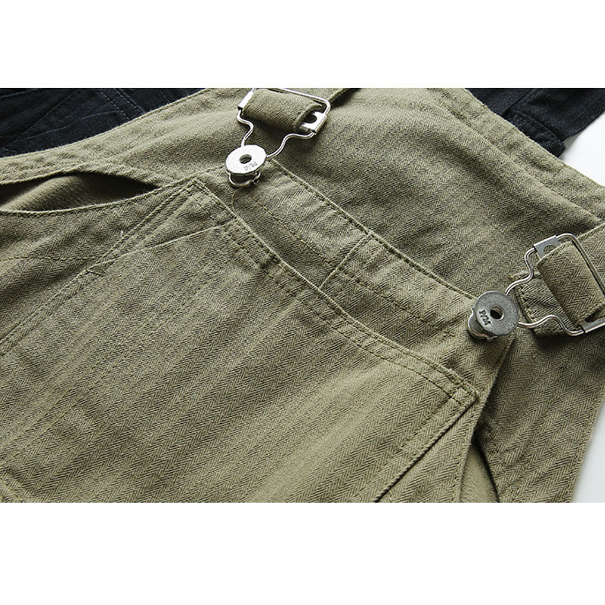Multi-Pocket Bib Overalls